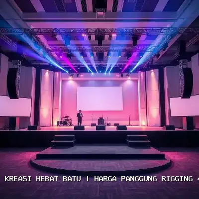 Harga Panggung Rigging 4×6 Batu