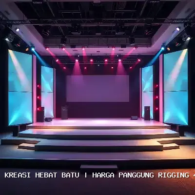 Harga Panggung Rigging 4×6 Batu