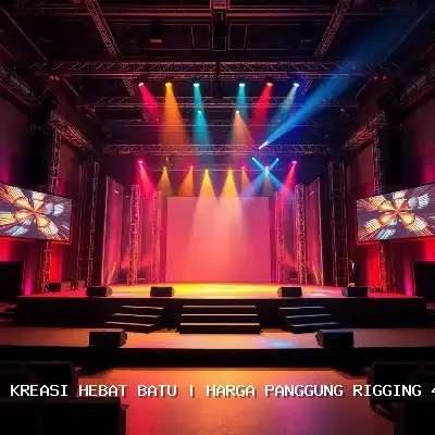 Harga Panggung Rigging 4×6 Batu