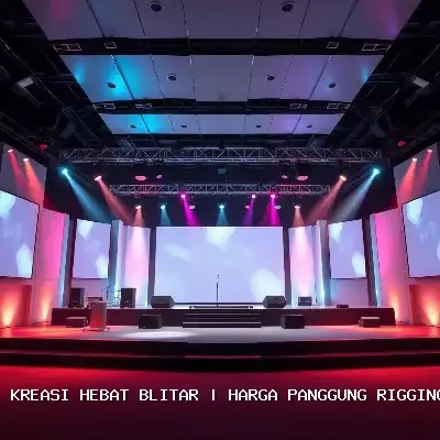 harga panggung rigging 4x6 Blitar