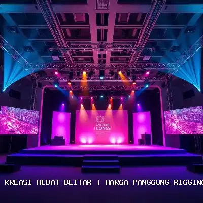 Harga Panggung Rigging 4×6 Blitar