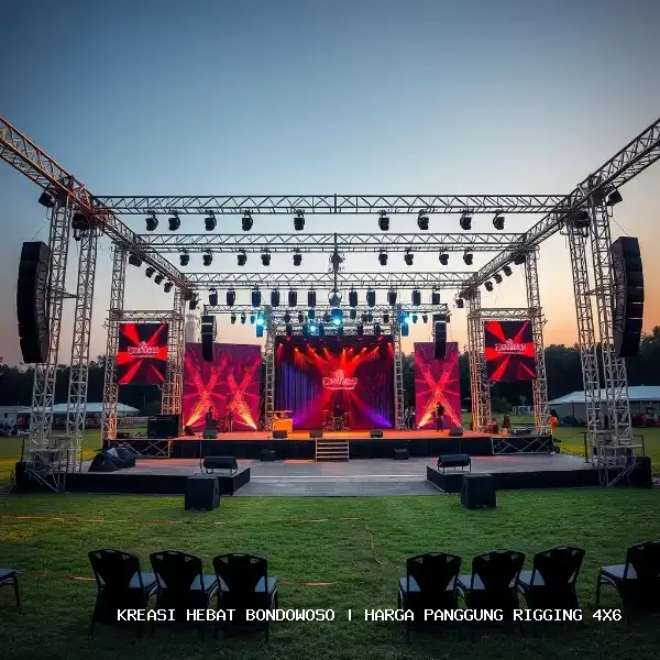 Harga Panggung Rigging 4×6 Bondowoso