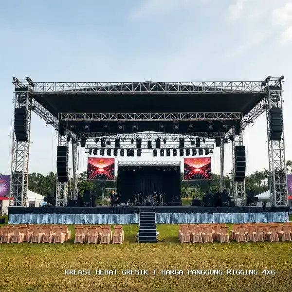 harga panggung rigging 4x6 Gresik