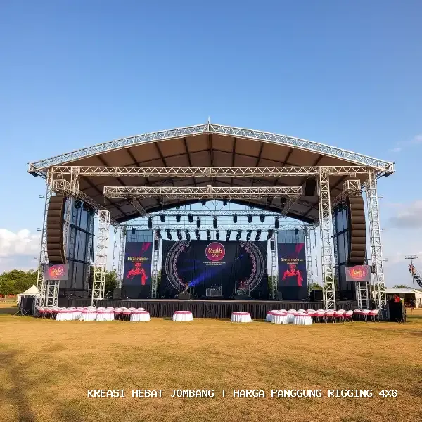 Harga Panggung Rigging 4×6 Jombang