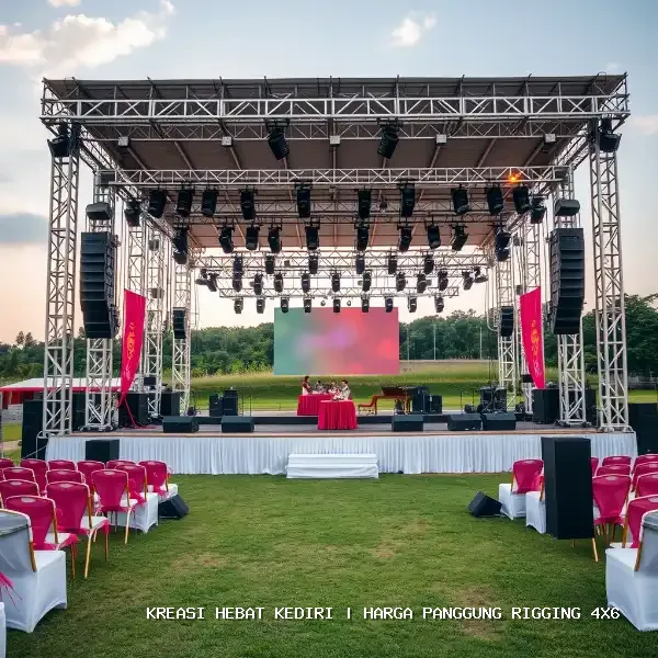 harga panggung rigging 4x6 Kediri