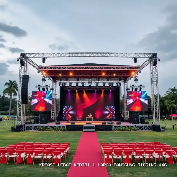 Harga Panggung Rigging 4×6 Kediri