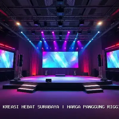 Harga Panggung Rigging 4×6 Surabaya