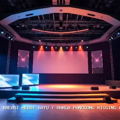 harga panggung rigging 8x10 Batu