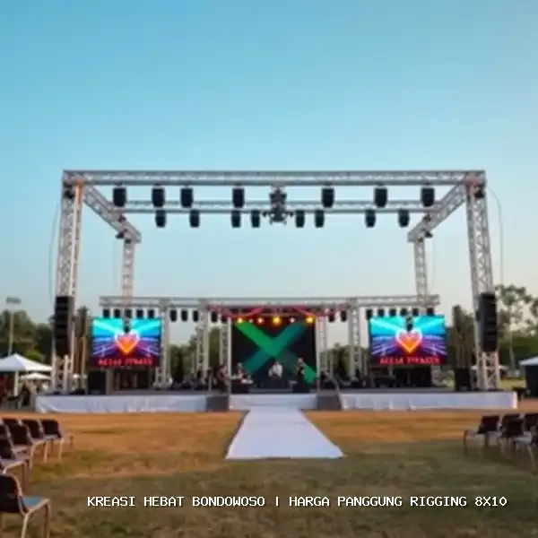 Harga Panggung Rigging 8×10 Bondowoso