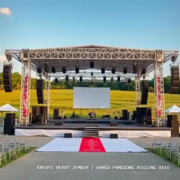 Harga Panggung Rigging 8×10 Jember