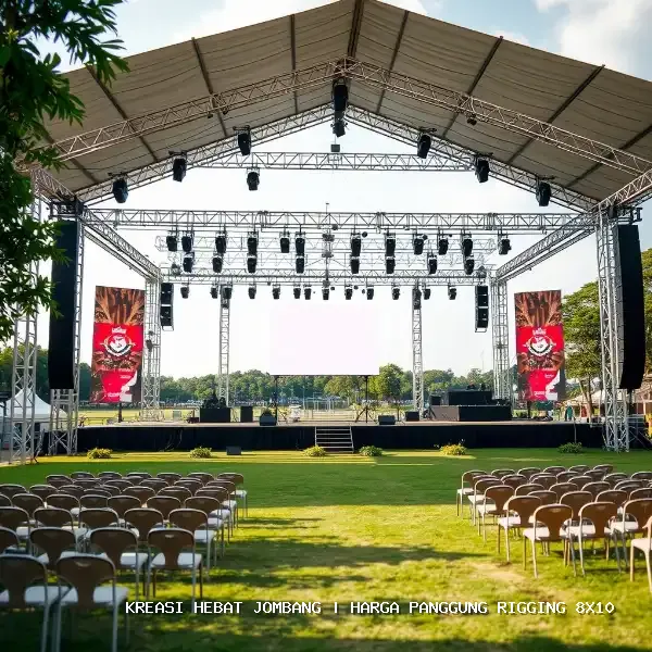 harga panggung rigging 8x10 Jombang