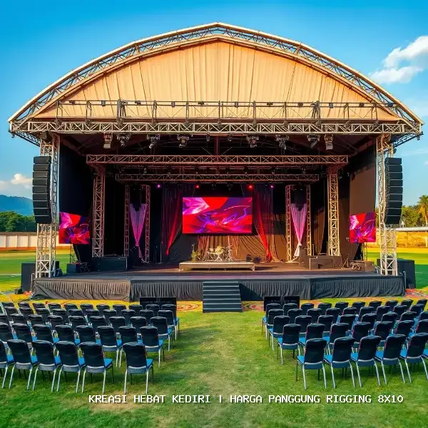 harga panggung rigging 8x10 Kediri