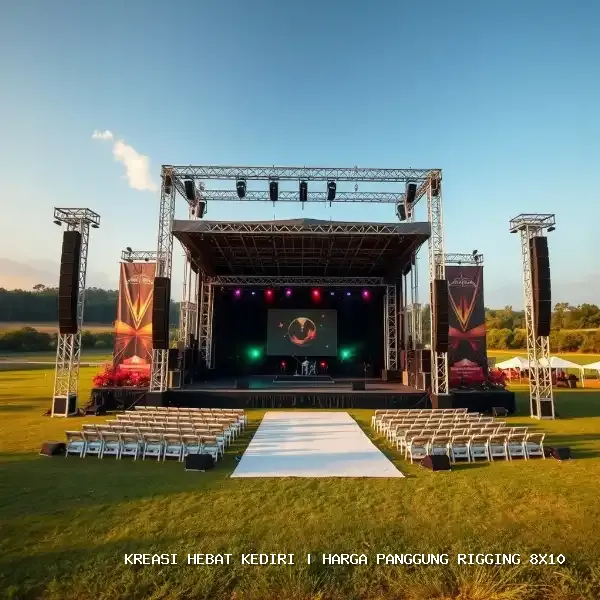 Harga Panggung Rigging 8×10 Kediri
