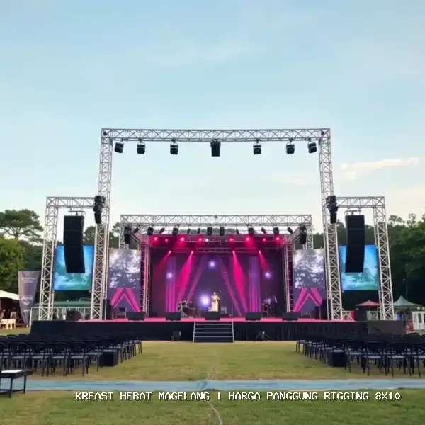 harga panggung rigging 8x10 Magelang