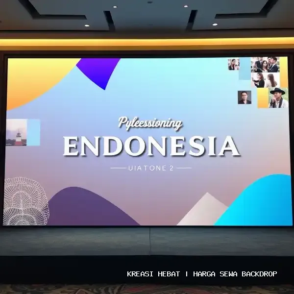 Sewa & Jasa Pembuatan Backdrop