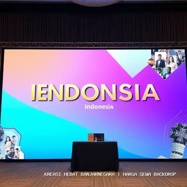Harga Sewa Backdrop Banjarnegara – Solusi Visual Panggung
