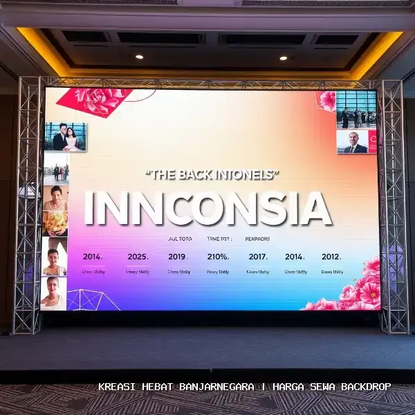 Harga Sewa Backdrop Banjarnegara – Solusi Visual Panggung
