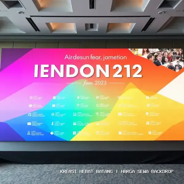 harga sewa backdrop Batang
