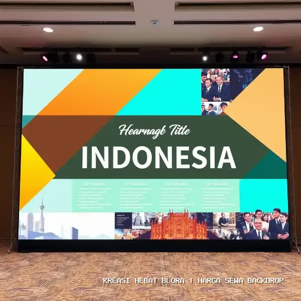 harga sewa backdrop Blora