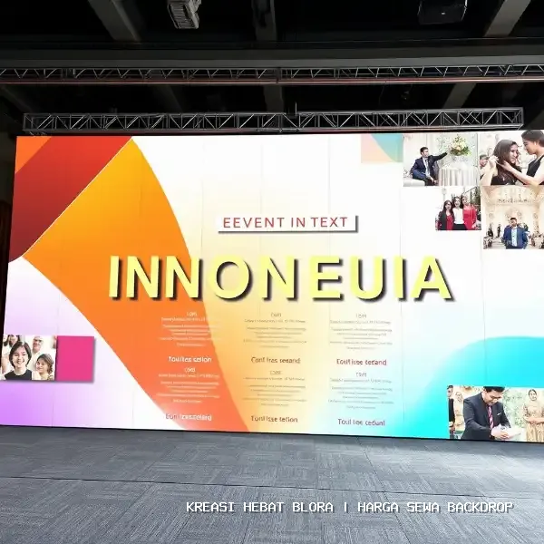Harga Sewa Backdrop Blora | Estetika Visual Event Terbaik