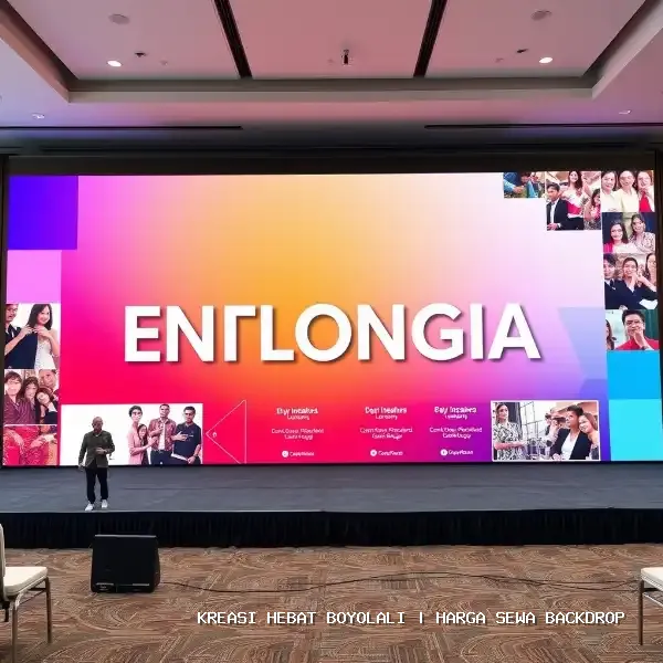 Harga Sewa Backdrop Boyolali | Estetika Panggung Profesional