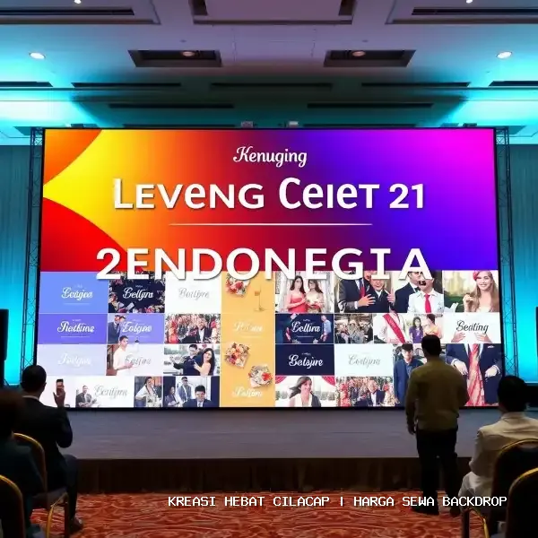 Harga Sewa Backdrop Cilacap | Solusi Visual Event Profesional