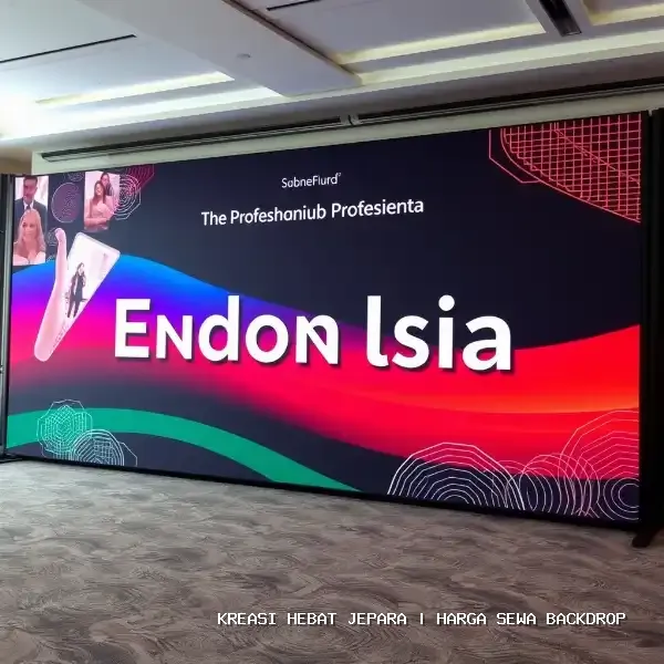 Harga Sewa Backdrop Jepara – Solusi Visual Panggung