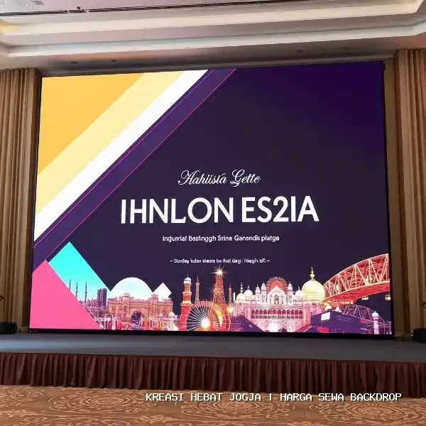 harga sewa backdrop Jogja