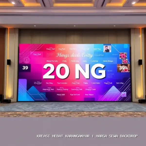 Harga Sewa Backdrop Karanganyar – Solusi Visual Event
