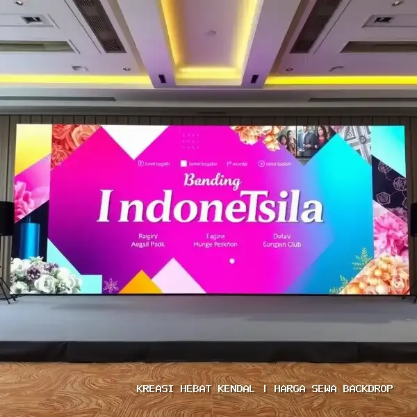 harga sewa backdrop Kendal