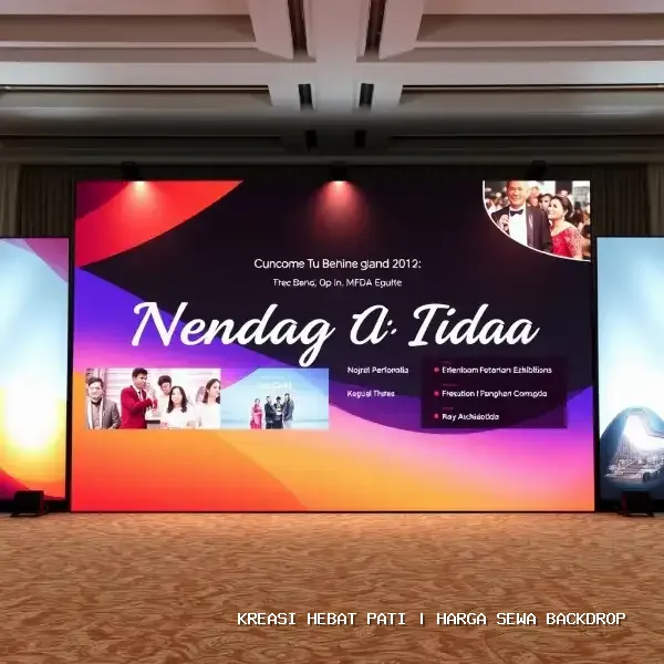 Harga Sewa Backdrop Pati | Estetika Visual Event Terbaik