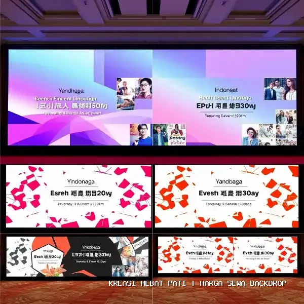 Harga Sewa Backdrop Pati | Estetika Visual Event Terbaik