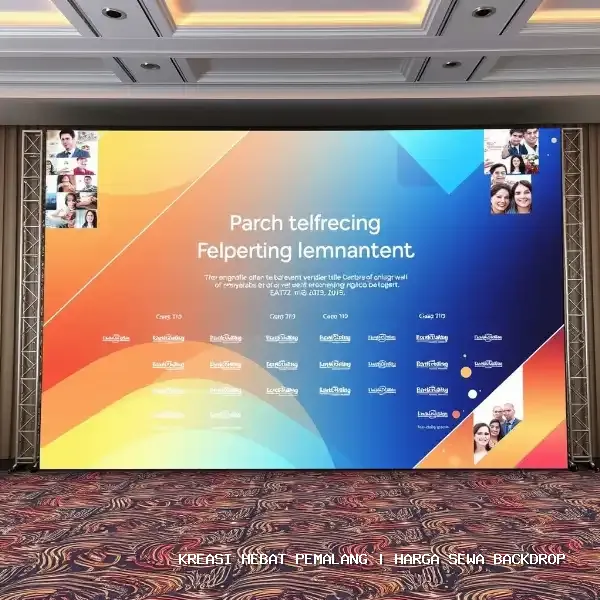 Harga Sewa Backdrop Pemalang | Solusi Visual Panggung Profesional