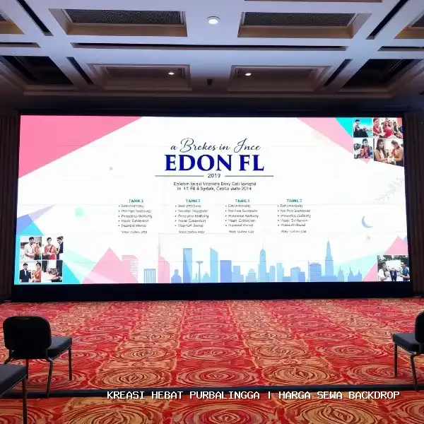 harga sewa backdrop Purbalingga