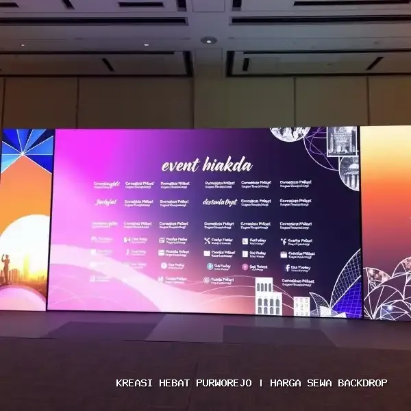 Harga Sewa Backdrop Purworejo
