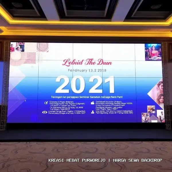 Harga Sewa Backdrop Purworejo