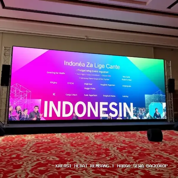 Harga Sewa Backdrop Rembang – Solusi Visual Panggung