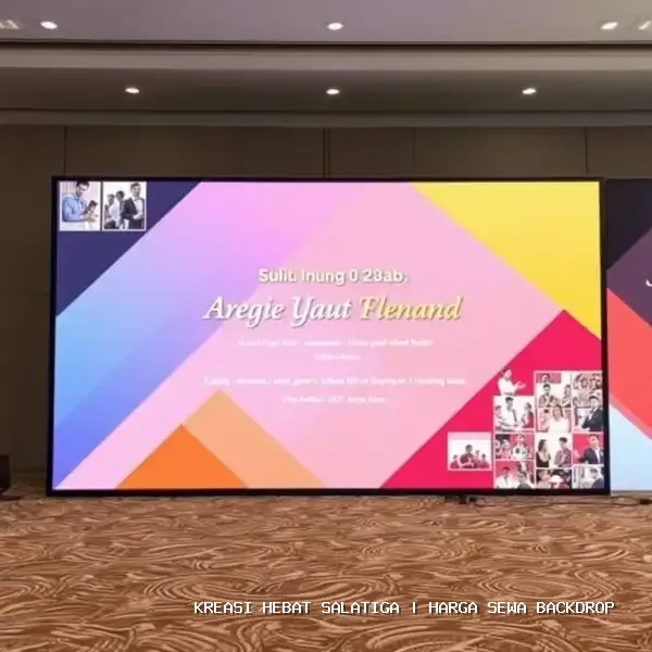 harga sewa backdrop Salatiga