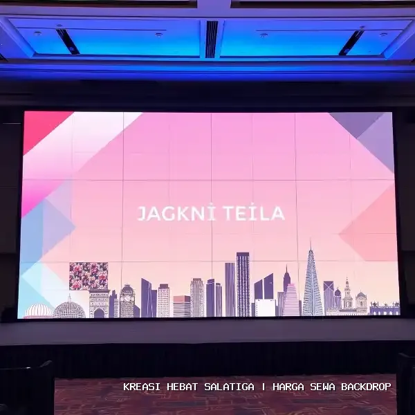 Harga Sewa Backdrop Salatiga | Estetika Panggung Profesional