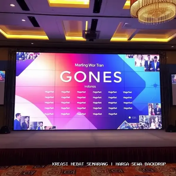 Harga Sewa Backdrop Semarang | Solusi Visual Event Profesional