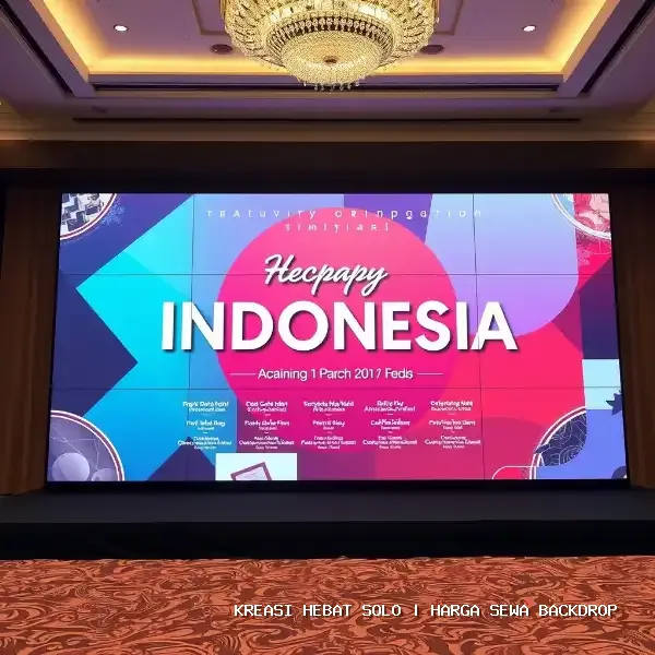 harga sewa backdrop Solo