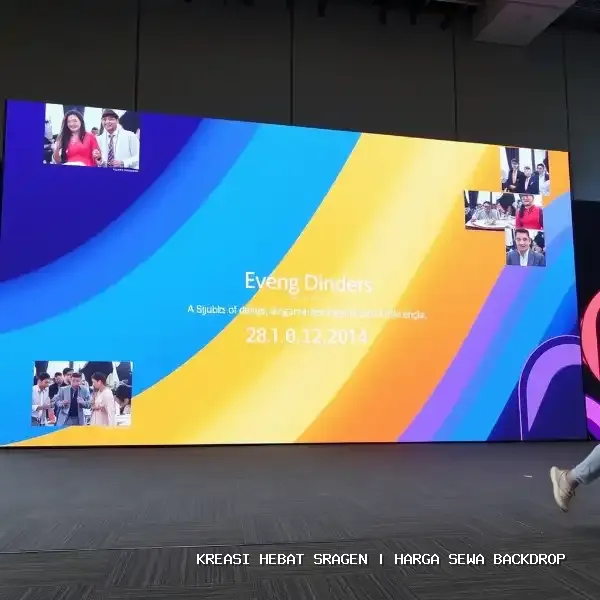 Harga Sewa Backdrop Sragen | Estetika Panggung Profesional