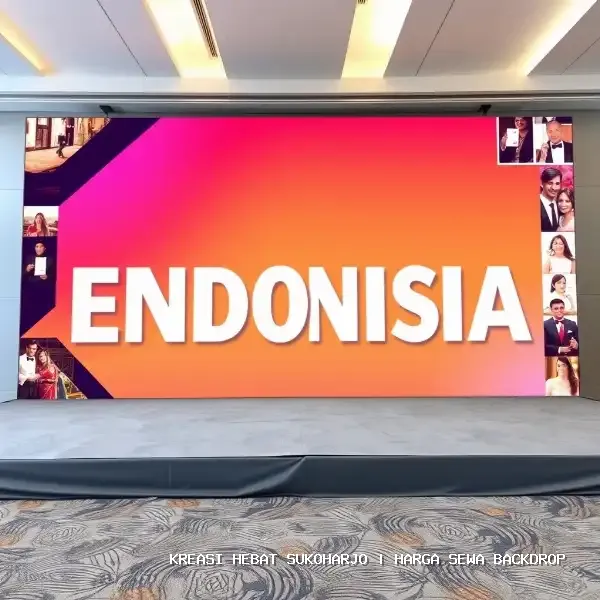 harga sewa backdrop Sukoharjo