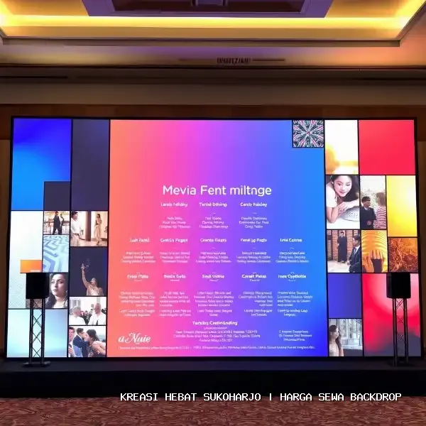 Harga Sewa Backdrop Sukoharjo