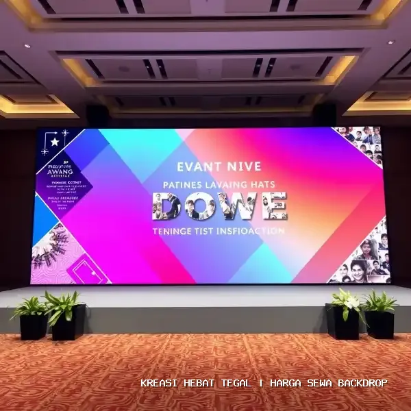 harga sewa backdrop Tegal