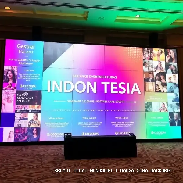 harga sewa backdrop Wonosobo