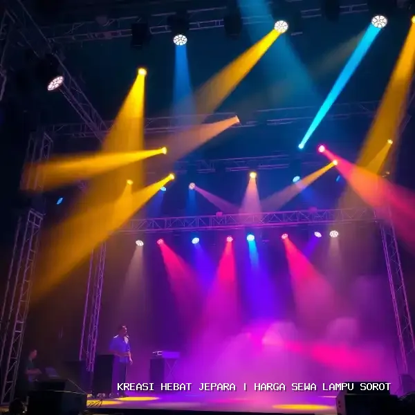 harga sewa lampu sorot Jepara
