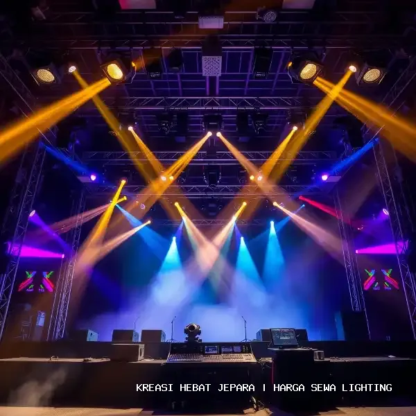 harga sewa lighting Jepara