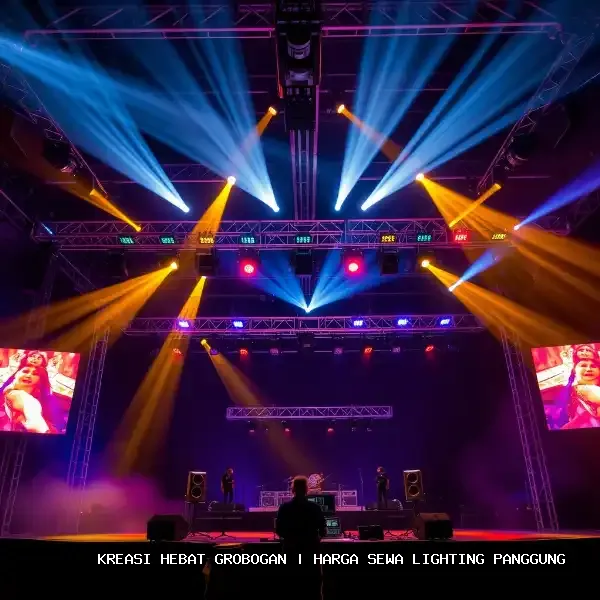 harga sewa lighting panggung Grobogan