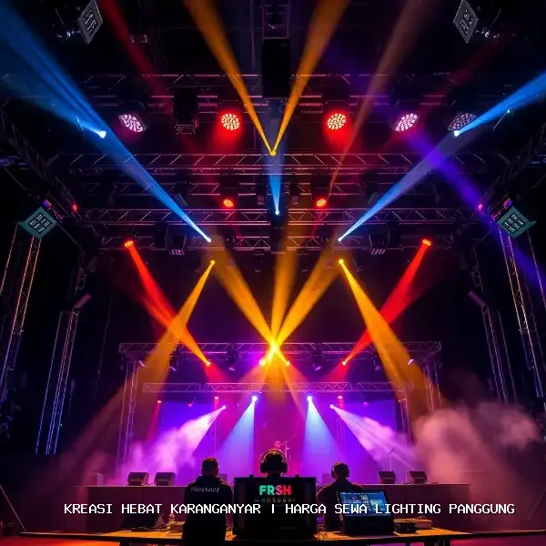 harga sewa lighting panggung Karanganyar